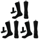 thumbnail image 5 of Calcetines térmicos transpirables con calefacción eléctrica unisex para esquí en invierno y ciclismo, 5 of 5
