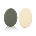 thumbnail image 1 of 2 Pcs Coussin d'Air Ovale Pouf Éponge de Fond de Teint Beauté Éponge de Maquillage Humide et Sec, 1 of 5