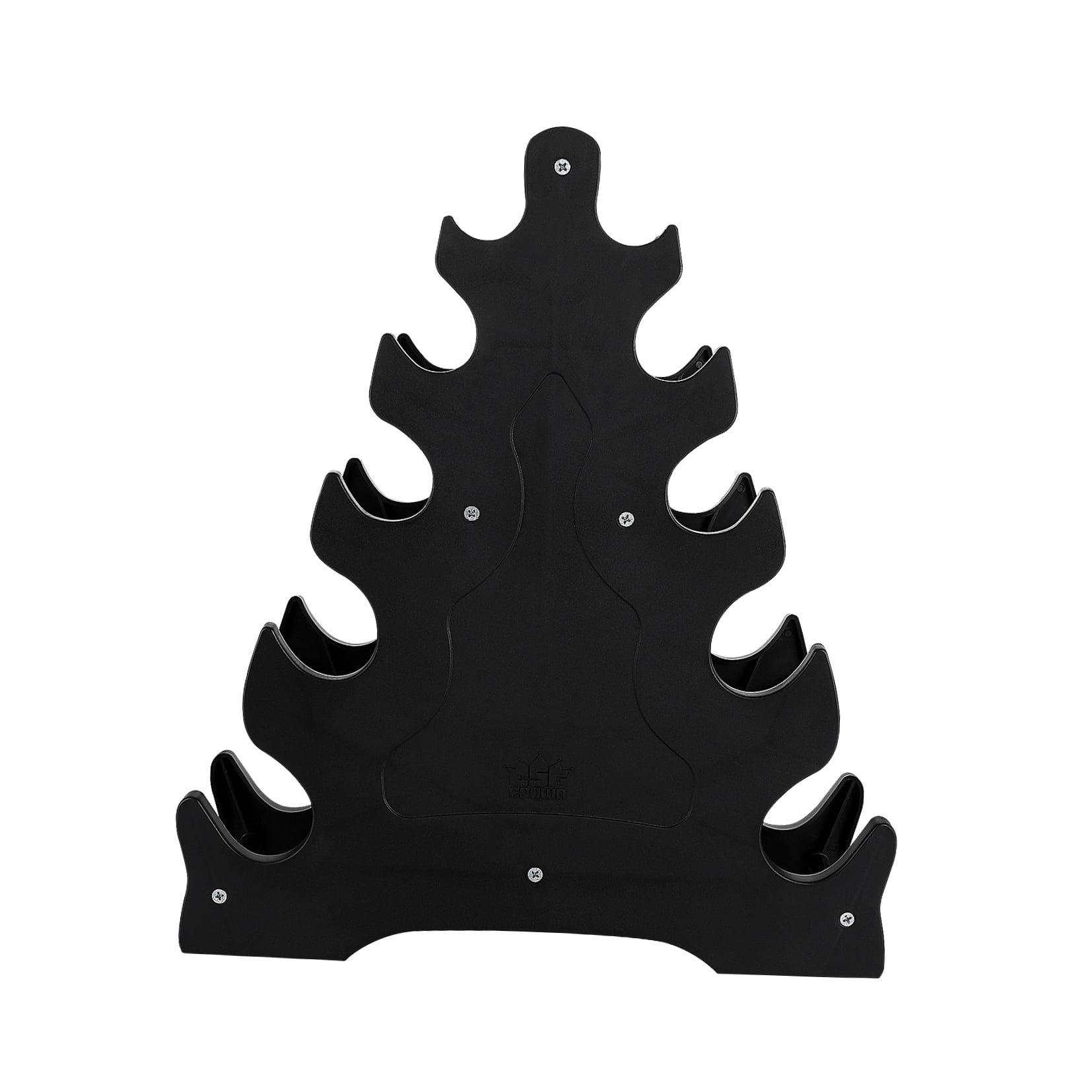 OUNONA WINOMO Dumbbell Storage Rack Tree Leaf Design Dumbbell Holder 5-Tier Weight Lifting Dumbbell Storage Stand