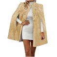 thumbnail image 2 of Xuyuer Women's Sleeveless V-Neck Sequin Top Cardigan Coat, Glamorous Evening Set for Parties, Holiday Events and Special Occasion Statement Outfits, 2 of 5