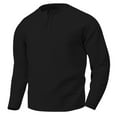 thumbnail image 2 of VJATTWR Men's Weave Long Sleeve , Breathable Thermal Shirt, Great for Layering M, 2 of 7