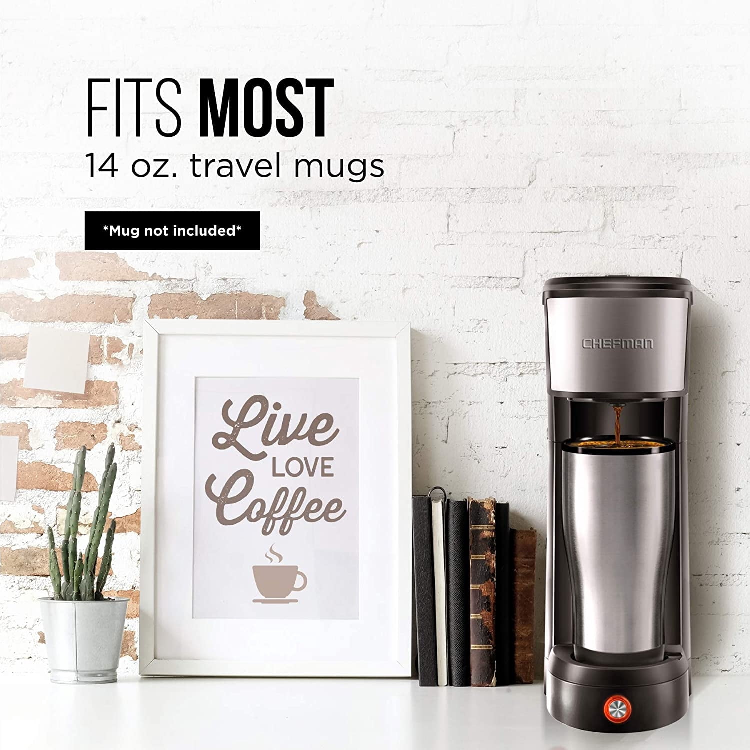 Chefman RJ14-UB InstaCoffee Single 