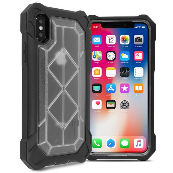 CoverON Apple iPhone XS Max (6.5") Case, VitaCase Hard Protective Full Body Heavy Duty Phone Cover