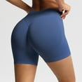 thumbnail image 4 of Levmjia Womens Yoga Shorts Fashion Solid Color Leggings Fitness Running Gym Sports Breathable Comfortable Quick Dry Active Tight Fitting Pants, 4 of 9