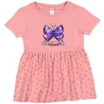 thumbnail image 3 of Inktastic Colorado State Butterfly and Flowers Girls Baby Dress, 3 of 5