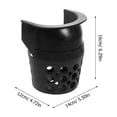 thumbnail image 2 of SOPOTUTU 2Pcs Pool Table Pocket Replacement Kit Black Plastic Drop Pockets for American Billiards Tables, 2 of 8