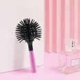 thumbnail image 4 of Brosse à Cheveux Boule, Brosses à Cheveux Rondes 3D D Brosse à Cheveux Ronde D Peigne pour Cheveux Bouclés Technologie Révolutionnaire, 4 of 7