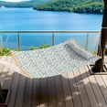 thumbnail image 2 of Modern Portable Hammock for Outside, Camping Hammock with Stable Anti-Tipping Structure, Hand-Woven Durable Ropes, Rope Hammock for Backyards, Beaches, Poolsides, Parks, Campsites, Navy Blue, Blue St, 2 of 10