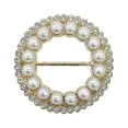 thumbnail image 2 of Xihbxyly Hebilla para Broches de Camisa con Perlas para Bufandas, Ideal para Vestidos de Novia y Damas de Honor, 2 of 2