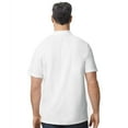 thumbnail image 4 of Gildan Men's Softstyle Pique Polo Shirt, Short Sleeve, Modern Classic Fit, White, S-4XL, 1-Pack, 4 of 5