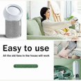 thumbnail image 4 of Replacement Remote Control Suitable for AM09 HP00 HP01 Air Purifier Leafless Fan Remote Control Bla, 4 of 5