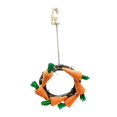 thumbnail image 2 of Easter Carrot Wreath Rattan Wreath Bird Cage Hanging Decor for Decorating Rabbit, 2 of 9