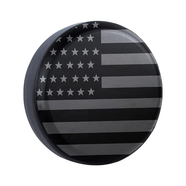 XL Extra Large Pvc Leather Spare Tire Cover Sunscreen Protection For Suv And Trailer Tires Waterproof And Uv Resistant With Adjustable Drawstring