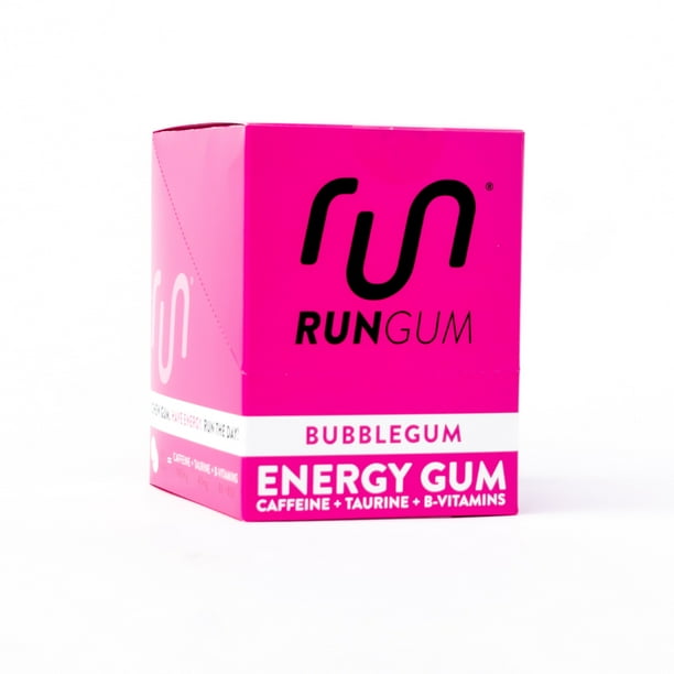 Run Gum Energy Bubble Gum