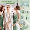 thumbnail image 4 of Set de regalos Meanplan para damas de honor, 14 unidades, color verde, 4 of 6