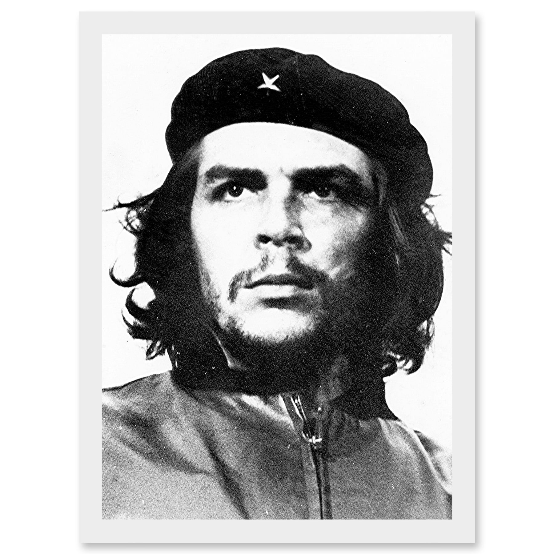 Revolutionary Che Guevara Photo Iconic Korda Portrait A4 Artwork Framed ...