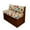 Colorful Floral, variant on Pzuqiu Ladybug RV Dinette Cushion Covers 2-Piece Backrest and Seat Covers Stretch Easy Installation Daisy Sofa Cushion Cover Camper Accessories for Inside