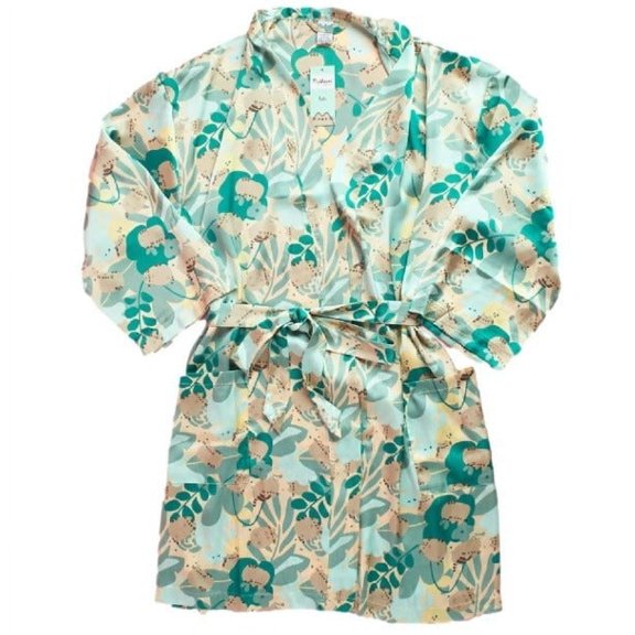 Pusheen Silky Robe Licensed CULTUREFLY Size L-XXXL Soft Comfortable Nightwear