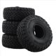 thumbnail image 3 of 4 Neumáticos de Goma Suave de 115x44 Mm, Rueda de 1,9 Pulgadas, Neumático para Terreno Rocoso para 1/10 RC Crawler Car -4 Axial SCX10 90046, 3 of 5