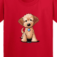 thumbnail image 4 of Inktastic Kiniart Mini Goldendoodle Youth T-Shirt, 4 of 5