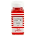 thumbnail image 3 of Red Sprinkles Jimmies 3.17 oz, Sprinkles For Cake Decorating, Cake Sprinkles, Sprinkles For Baking, Ice Cream & More, The Hampton Candy Company, 3 of 5