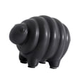thumbnail image 3 of Figura de oveja, estatua de cabra, adorno decorativo moderno de cerámica, escultura animal Negro, 3 of 9
