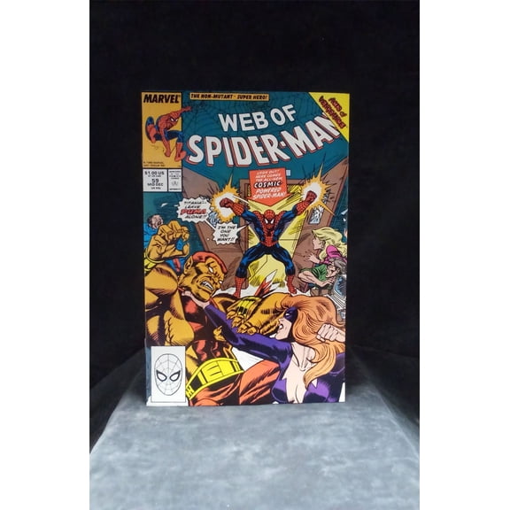 Pre-Owned Web of Spider-Man #59 1989 Marvel Comics Comic Book