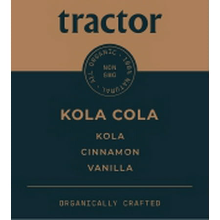 (Price/Case)Tractor Beverage Co Organic Tractor Cola Soda Syrup