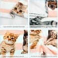 thumbnail image 2 of Fuzzy Throw Blanket 350 GSM Fleece Ultra-Soft Microfiber Blanket for Adults Kids Gift Couch, Sofa, Bed Cute Cat 60"x50", 2 of 6