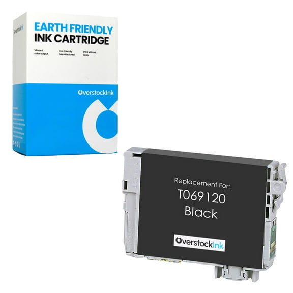 OverstockInk 69 Black Ink Cartridge Compatible for Epson 69 T069 for Stylus CX5000 (1 Black)