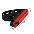thumbnail image 5 of Bicycle Rear Lights Back Lamp Waterproof Usb Rechargeable Led Bike Tail Lights, 5 of 5