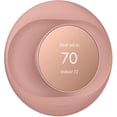 thumbnail image 1 of CaseBot Wall Plate Cover Compatible with Google Nest Thermostat 2020, Practical and Stylish Decoration Bracket Mount (Pink Sand), 1 of 9