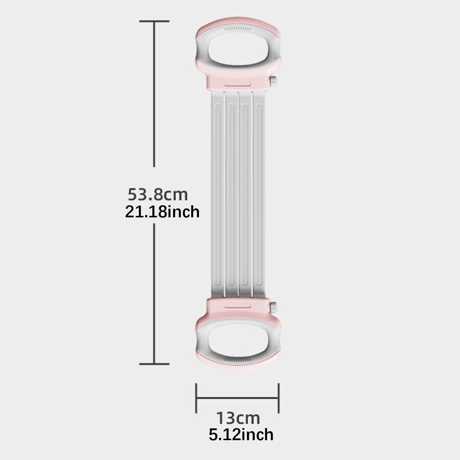 Stretch Band Resistance Band with Handle Figure 8 Adjustable TPR Material for Women Pilates Arm Back Exercise