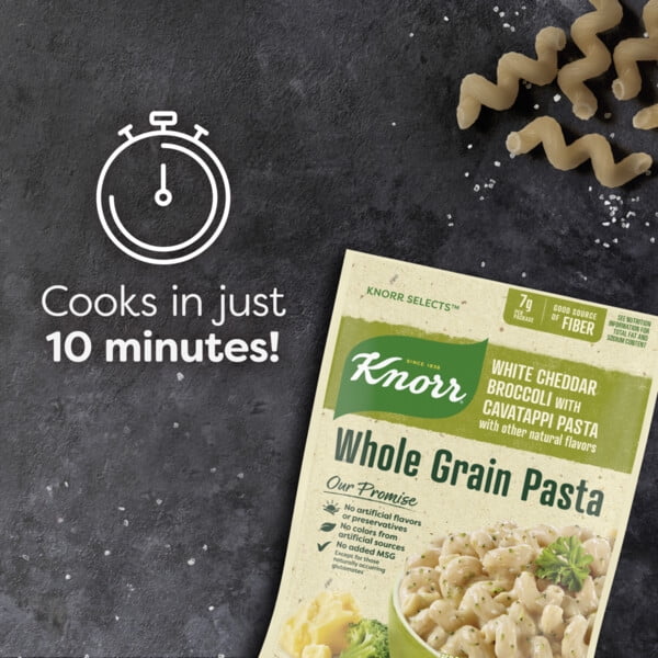 Download Knorr Selects Pasta Side Dish White Cheddar Broccoli With Cavatappi Pasta 3 5 Oz Walmart Com Walmart Com