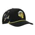 thumbnail image 3 of Pokemon Pikachu Thunderbolt Pattern Black Trucker Hat, 3 of 7