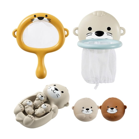 Plush Toys for Girls Boys,Plush Stuffed Animals Cute Soft Plush Toys,Christmas Plush Toys Gifts,Floating Bath Toy Sealed Ball Set Bath Net Toss Toy Aquatic Play Floaters Baby Bathroom Basketball Toy