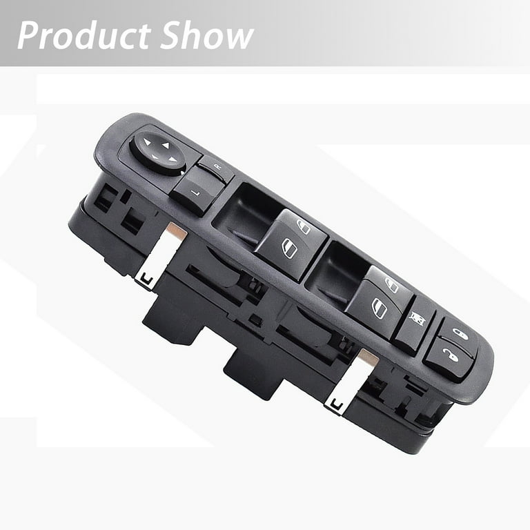 Master Power Window Switch Left 56046553AC for 2013-2017 Dodge Dart Jeep  Cherokee Chrysler 200 68271203AA 68271203AB 641-2733L 901-497