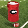 thumbnail image 2 of Smart Design Pop-Up Spiral Laundry Hamper Bag - Collapsible - Dorm Room Essential - 15 x 25 inch - University of Georgia - Kids Clothes Basket Organizer - Black & Red - [Georgia Bulldogs], 2 of 5