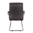 thumbnail image 3 of Boss Office Products B8779P-BN Double Plush Executive Guest Reception Waiting Room Chair, Brown, 3 of 7