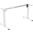 thumbnail image 3 of Fohfurniture FOH Marco de Escritorio Elevable Eléctrico, Base Ajustable 72-122 cm para Standing Desk, Motor Silencioso, 2 Memorias Programables, Estructura Extensible 120-200 cm, Blanco, 3 of 7