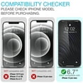 Maxboost 2 Pack Screen Protector and 2 Pack Camera Lens Protector