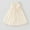 Beige, variant on YHAJDS Big Girls Sleeveless Dress Ruffle Smocked Top Casual Sundress Summer
