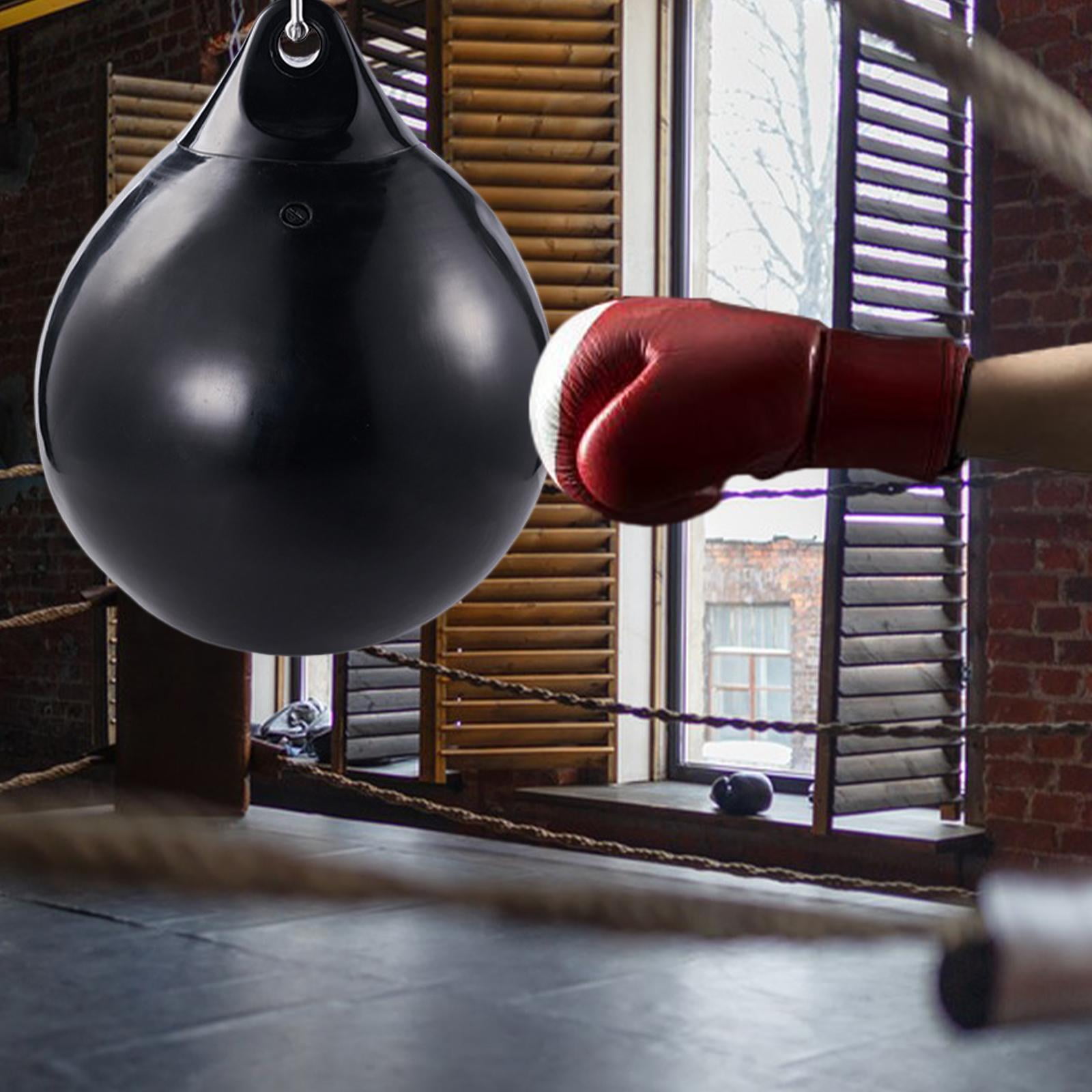 GARENDE Water Heavy Bag Boxing Bag Waterproof Punching Bag for Taekwondo Black
