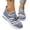 Blue, variant on Women Casual Round Toe Walking Shoes Breathable Orthopaedic Flat Hiking Sneakers Comfortable On Low Heel Arch Support Daily Wear (Red,42)
