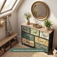 thumbnail image 2 of CONCETTA 7-Drawer Fabric Dresser Storage Chest for Bedroom, Closet, Storage Furniture for Adults, Floral Color, 2 of 7