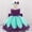 July 4th dress for girls-Multicolour, variant on VOUZZA Toddler Girls Pageant Baptism Lace Dress with Bowknot Flower Girl Formal Wedding Christening Gown Outfits