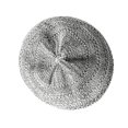 thumbnail image 3 of Eease Grey Straw Beret for Women - Summer Crochet Woven Cap, 3 of 4