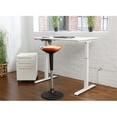thumbnail image 4 of Pemberly Row Electric Height Adjustable Standing Desk in White, 4 of 9
