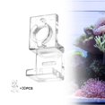 thumbnail image 6 of Mornei 30 Pieces Tank Lid Clamps Clamps Inlet Outlet Pipe Holders Transparent for 15mm, 6 of 9