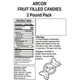 thumbnail image 4 of Arcor Strawberry Filled Fruit Bon Bons 2 pounds bulk strawberry hard candy, 4 of 5